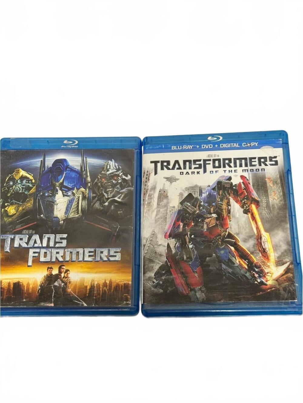 Paramount Transformers & Dark of the Moon Blu-ray 2-Movie Lot